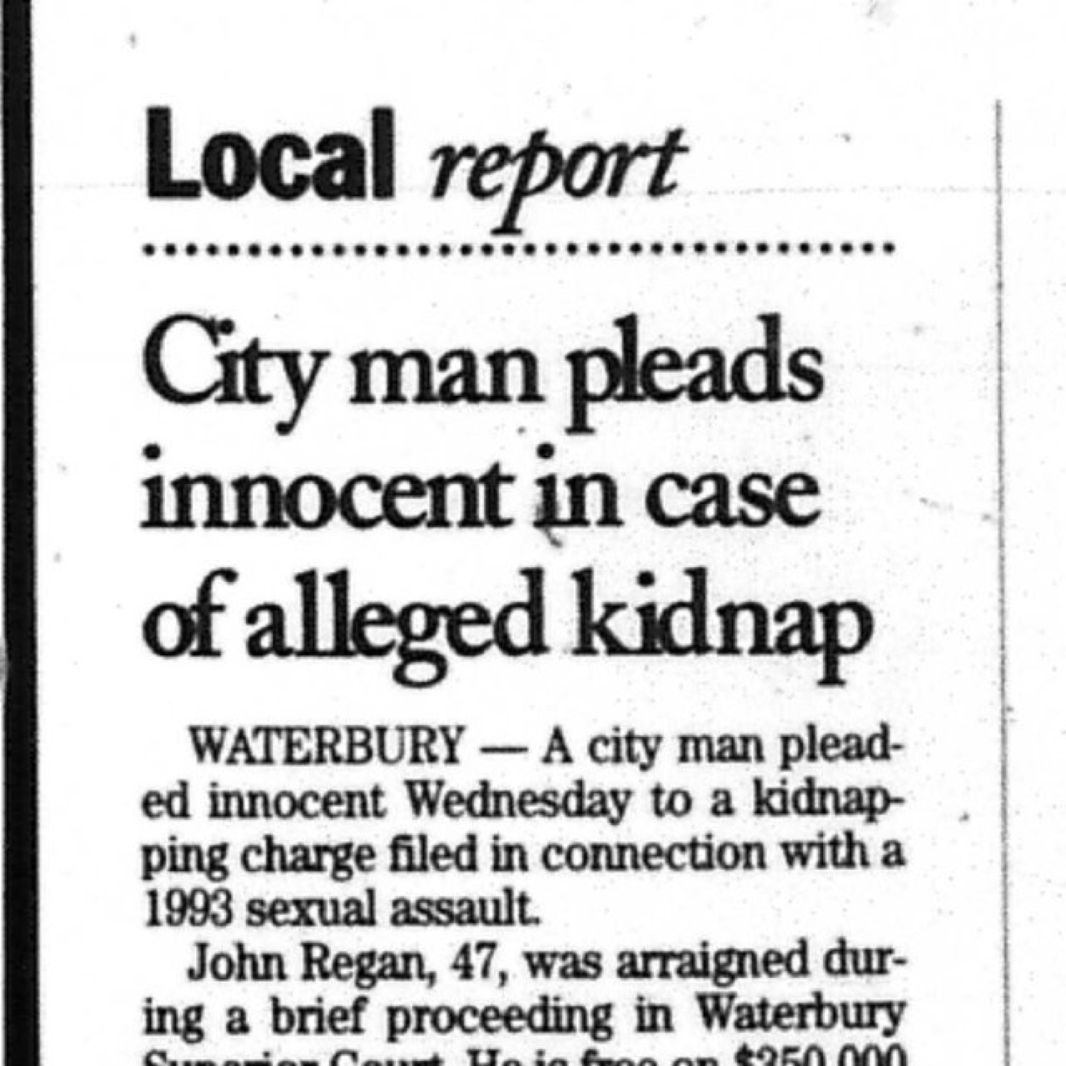 City man pleads innocent in case of alleged kidnap