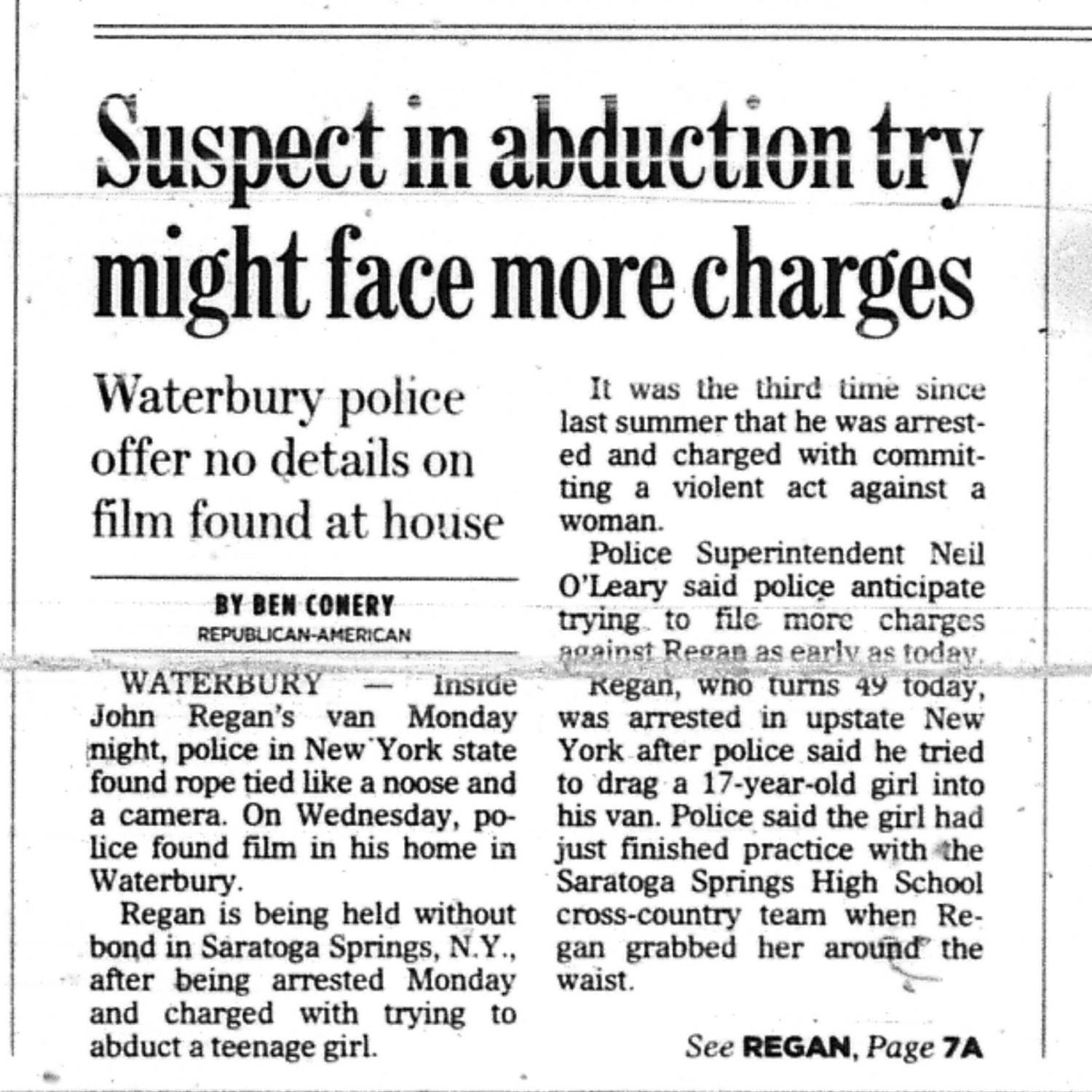 Suspect in abduction try might face more charges