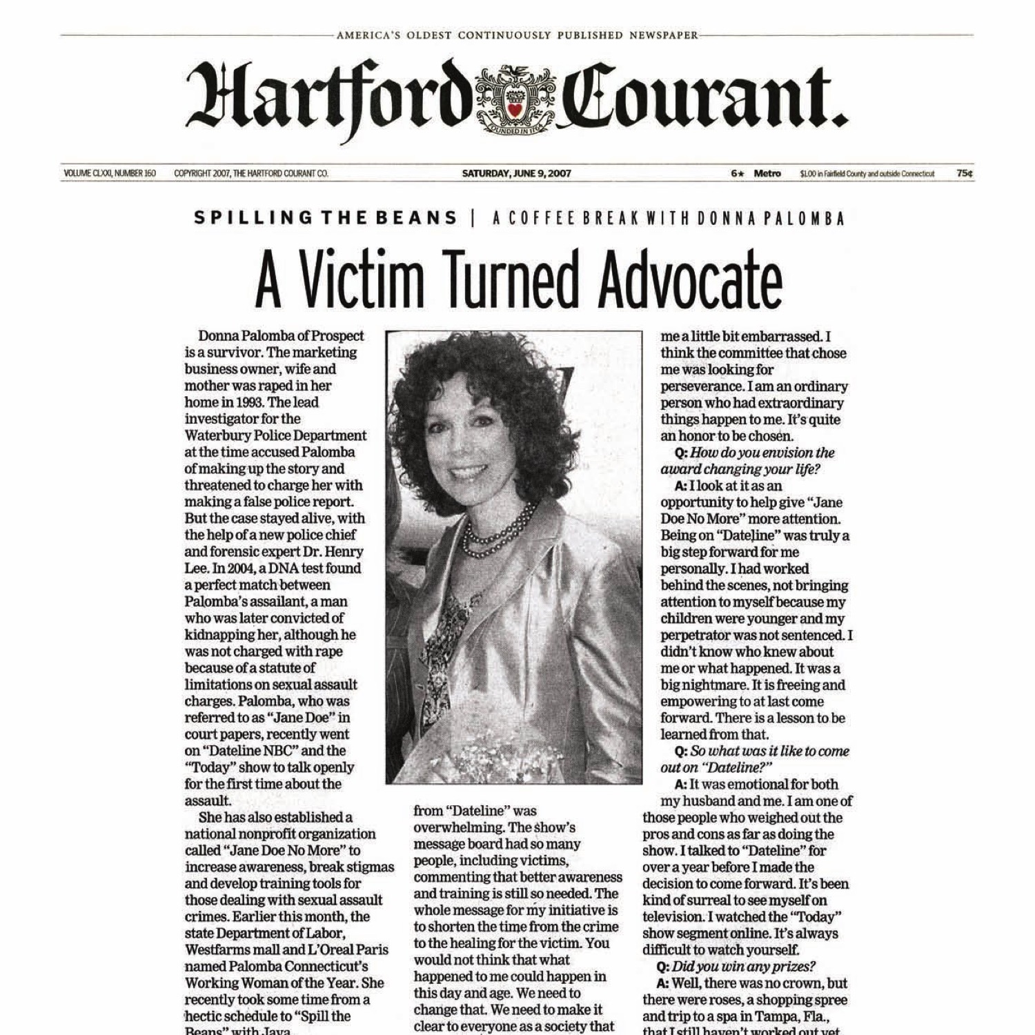 A Victim Turned Advocate