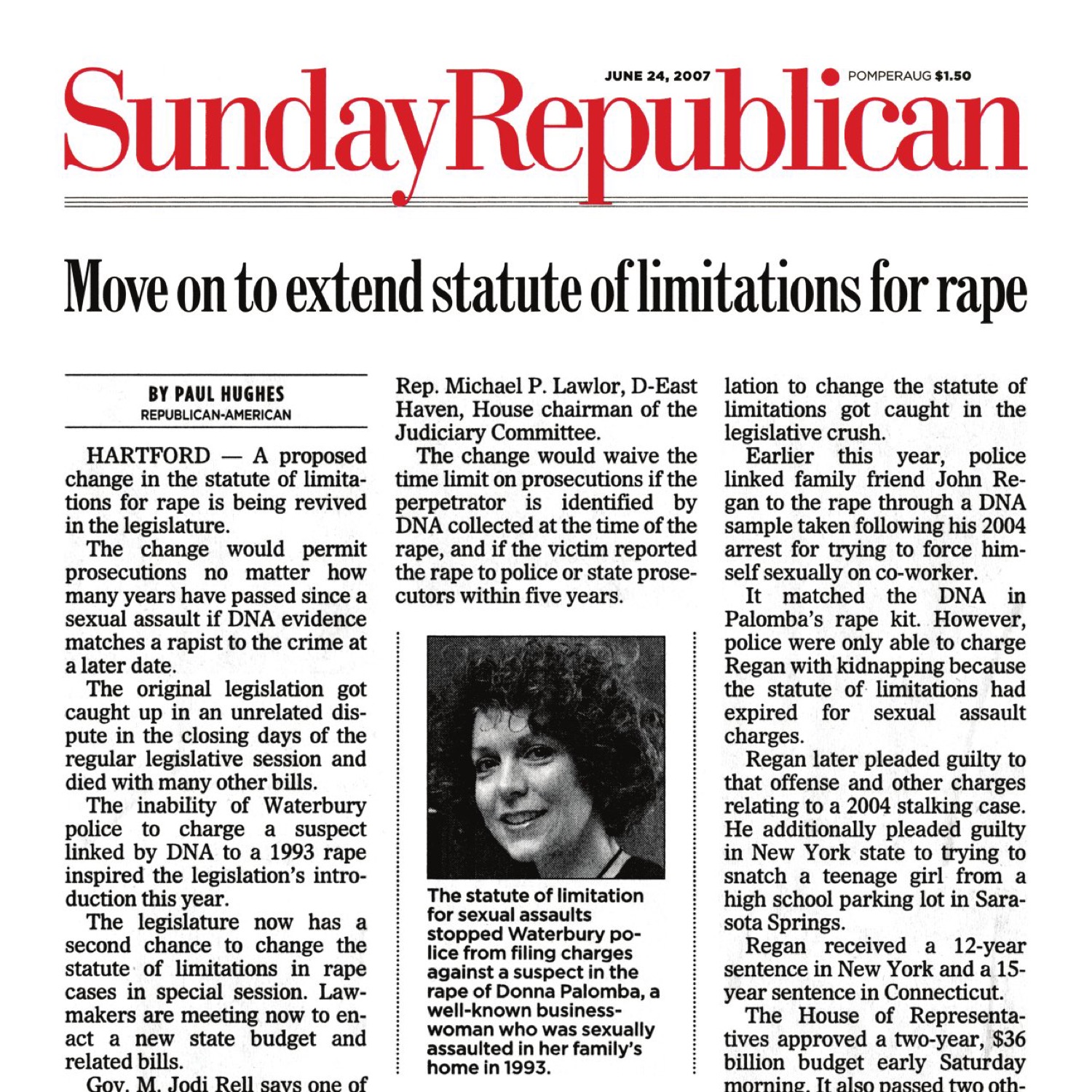 Move on to extend statute of limitations for rape